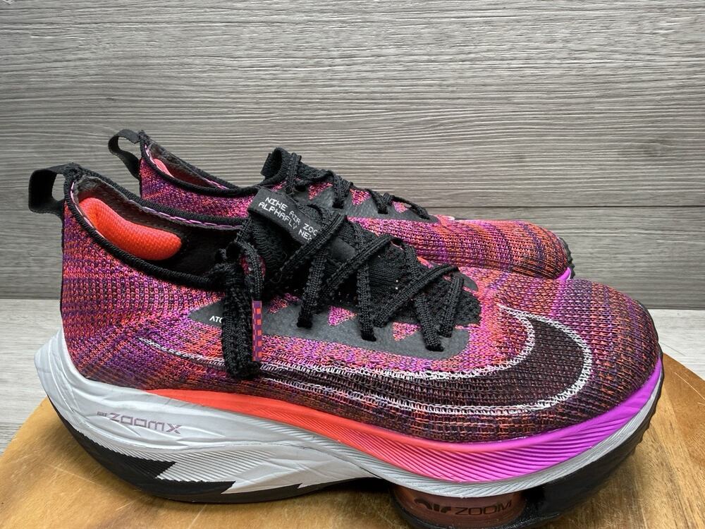 Nike Air Zoom Alphafly NEXT% 2 Pink Black Running Shoe CZ1514-501 Womens 6.5